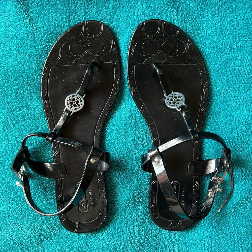 Coach sandals